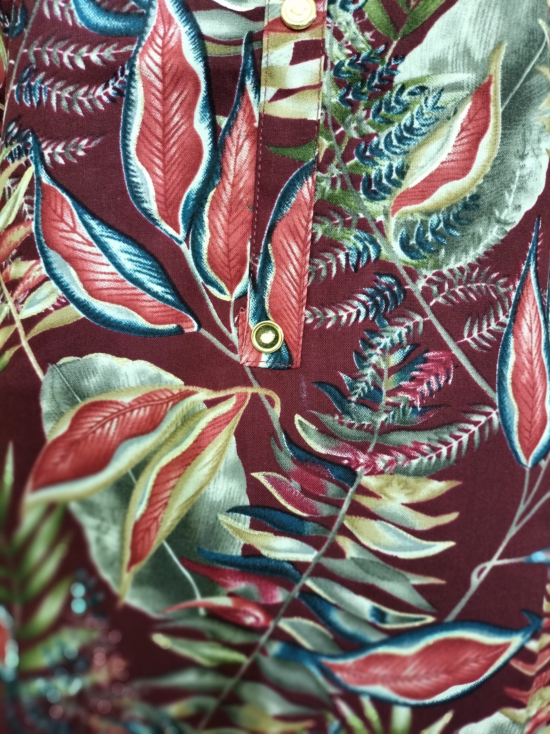 Onview Printed Kurtis - Multi-Color Side Open | Tharmee Fashion | 114 - Image 3