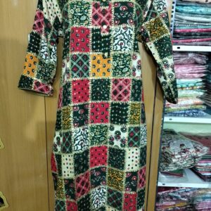 ARBYS Printed Kurtis - Multi-Color Side Open | Tharmee Fashion | 102