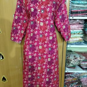 Onview Printed Kurtis - Multi-Color Side Open | Tharmee Fashion | 103