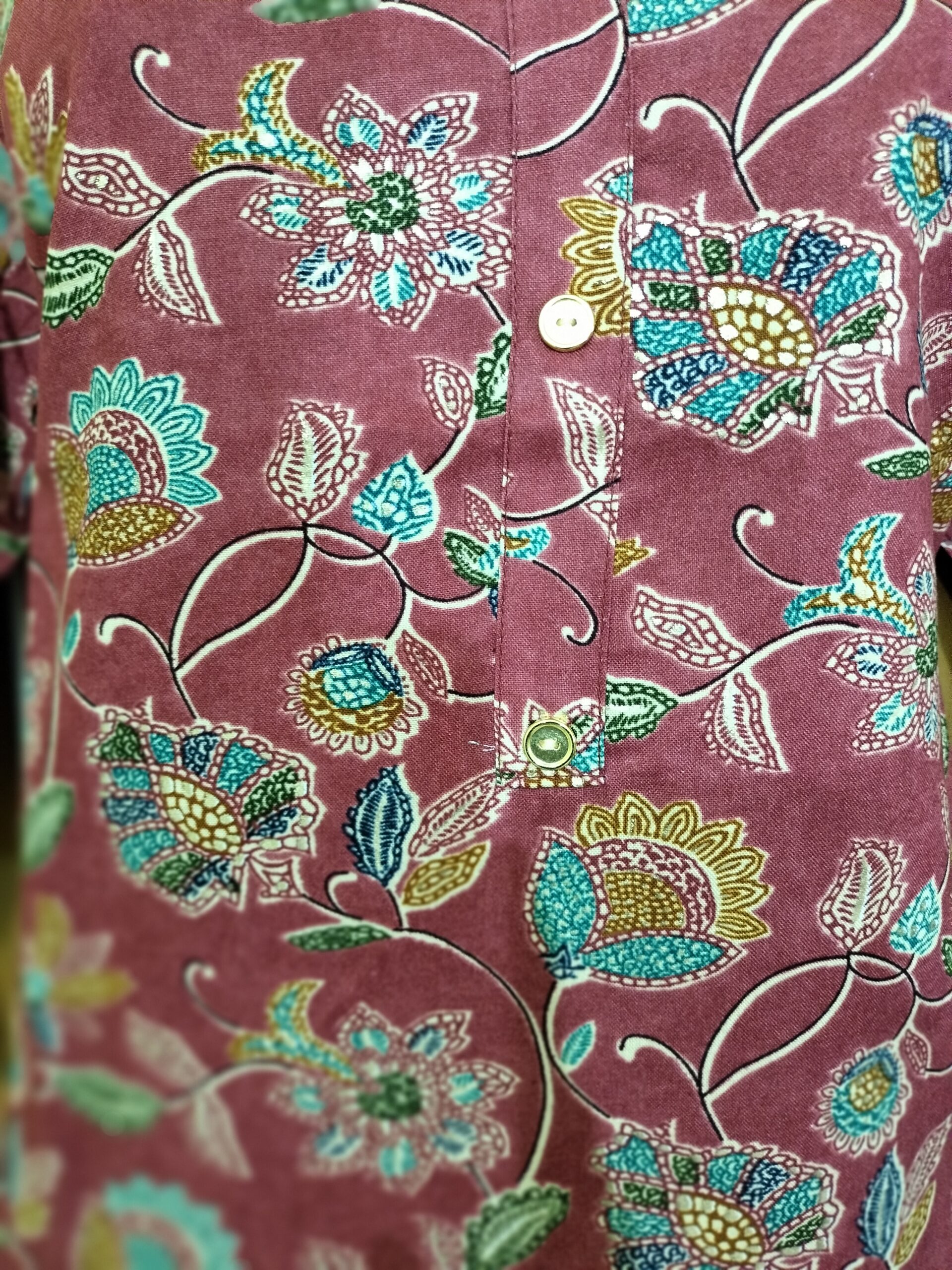 Onview Printed Kurtis - Multi-Color Side Open | Tharmee Fashion | 105 - Image 5