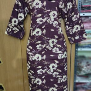 Arbys Printed Kurtis - Multi-Color Side Open | Tharmee Fashion | 108