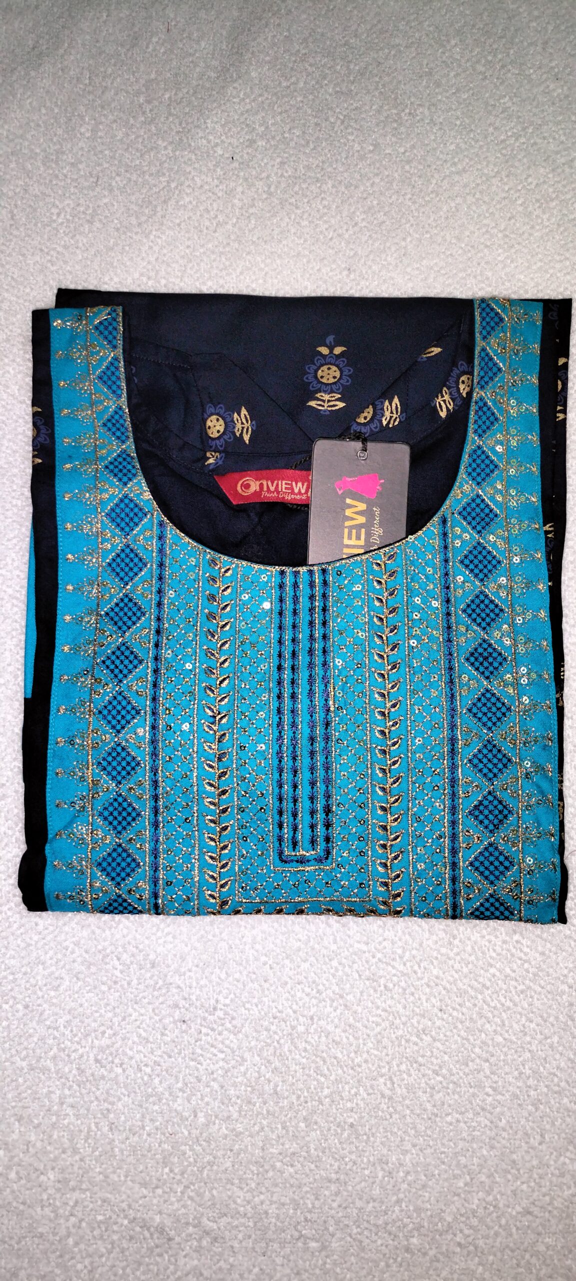 Onview Embroidery Anarkali Kurtis | Tharmee Fashion | 7002 - Image 2