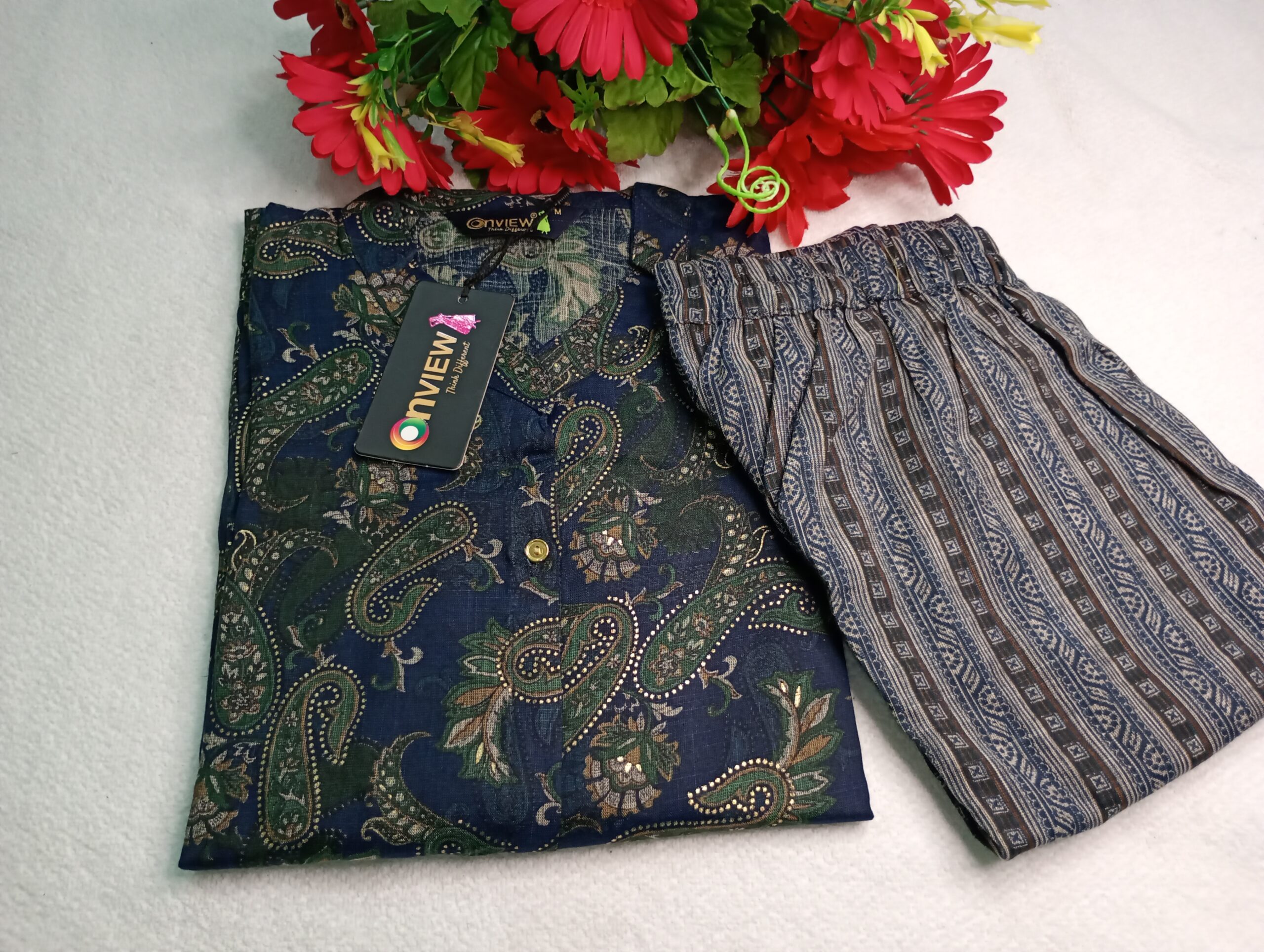Onview Aline Umbrella Capsule Kurti Sets | Tharmee Fashion | 8004