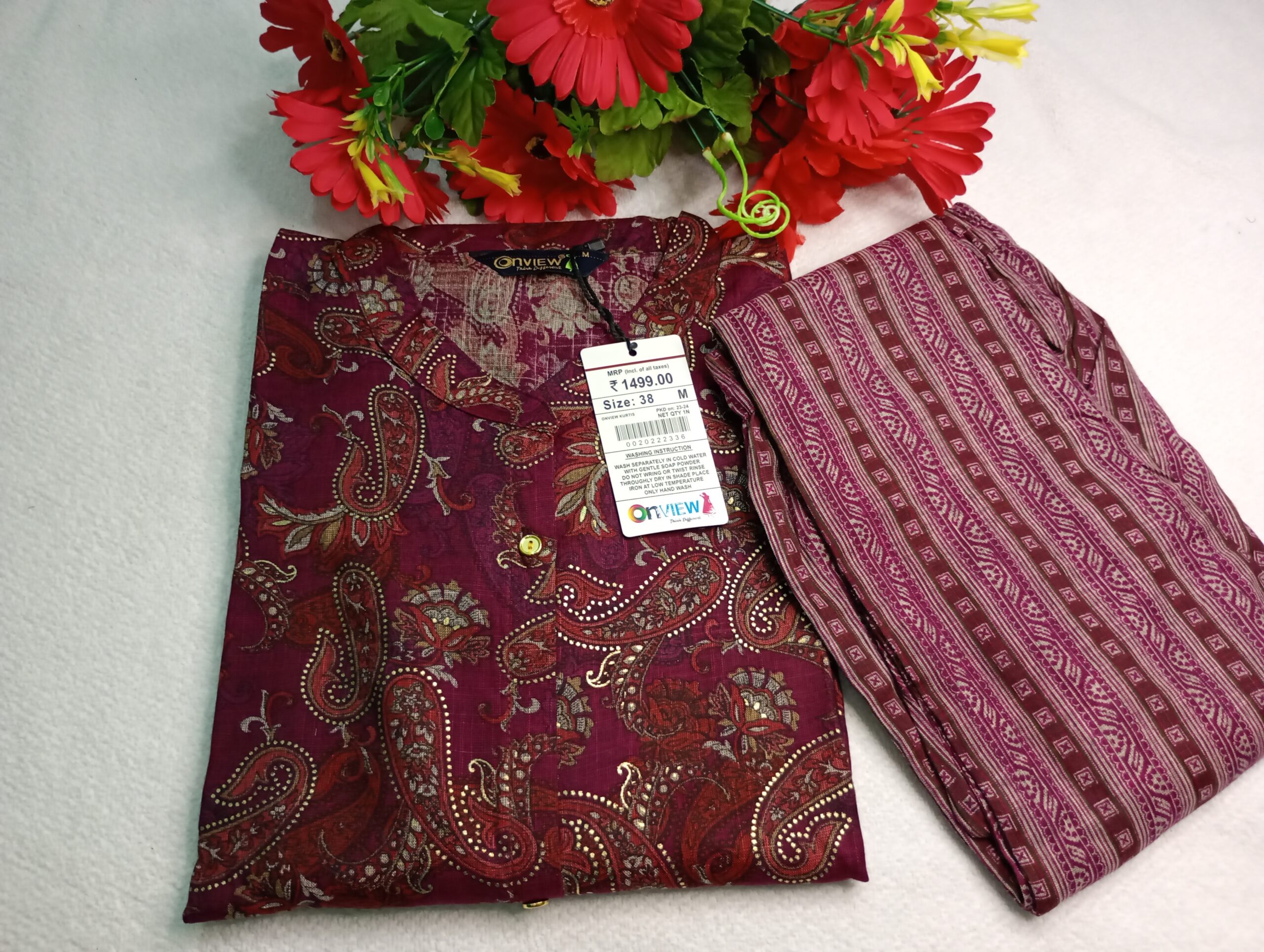Onview Aline Umbrella Capsule Kurti Sets | Tharmee Fashion | 8005