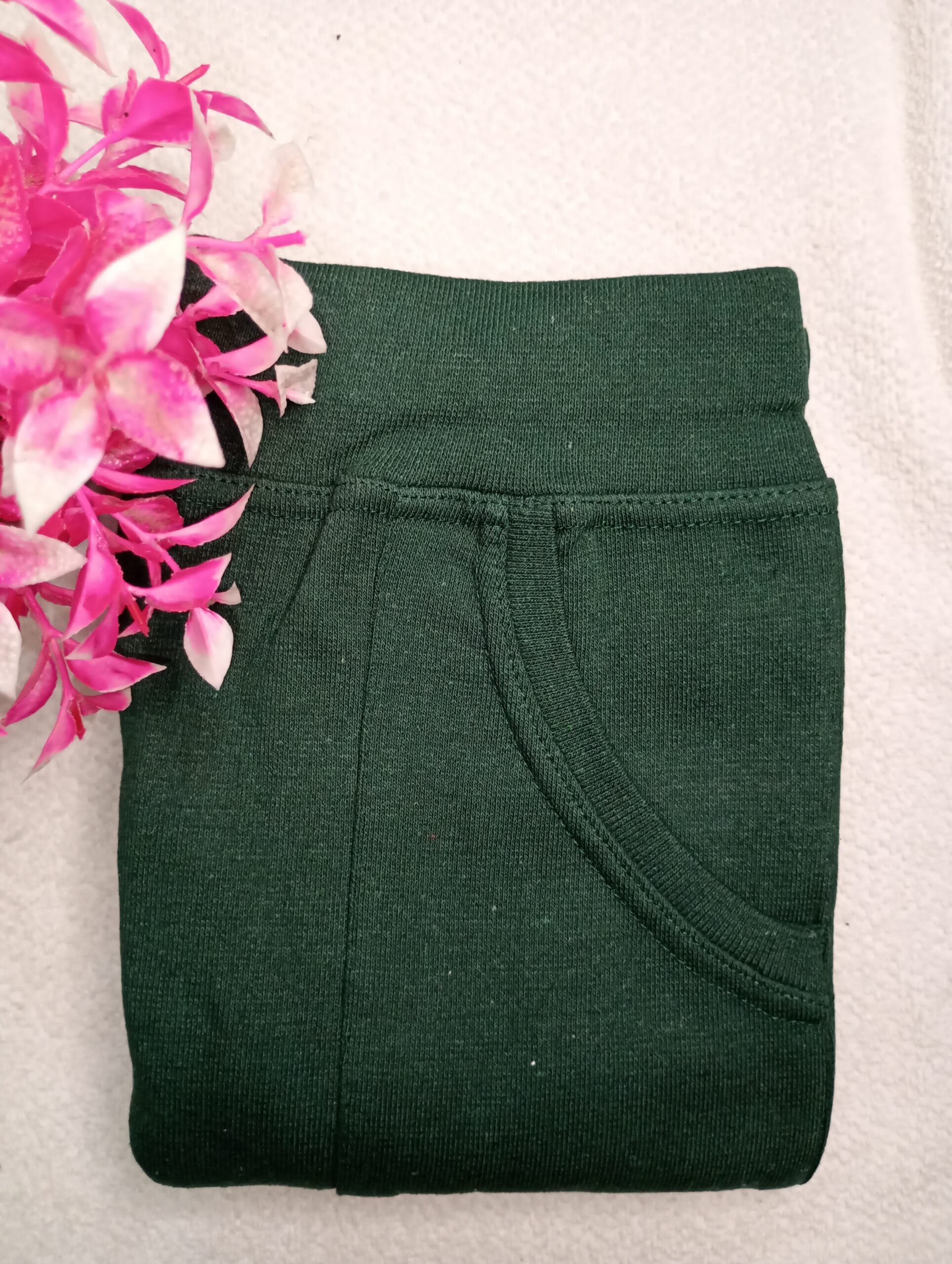 Jeggings OE Fabric Bottle Green|Tharmee Fashion | 2513