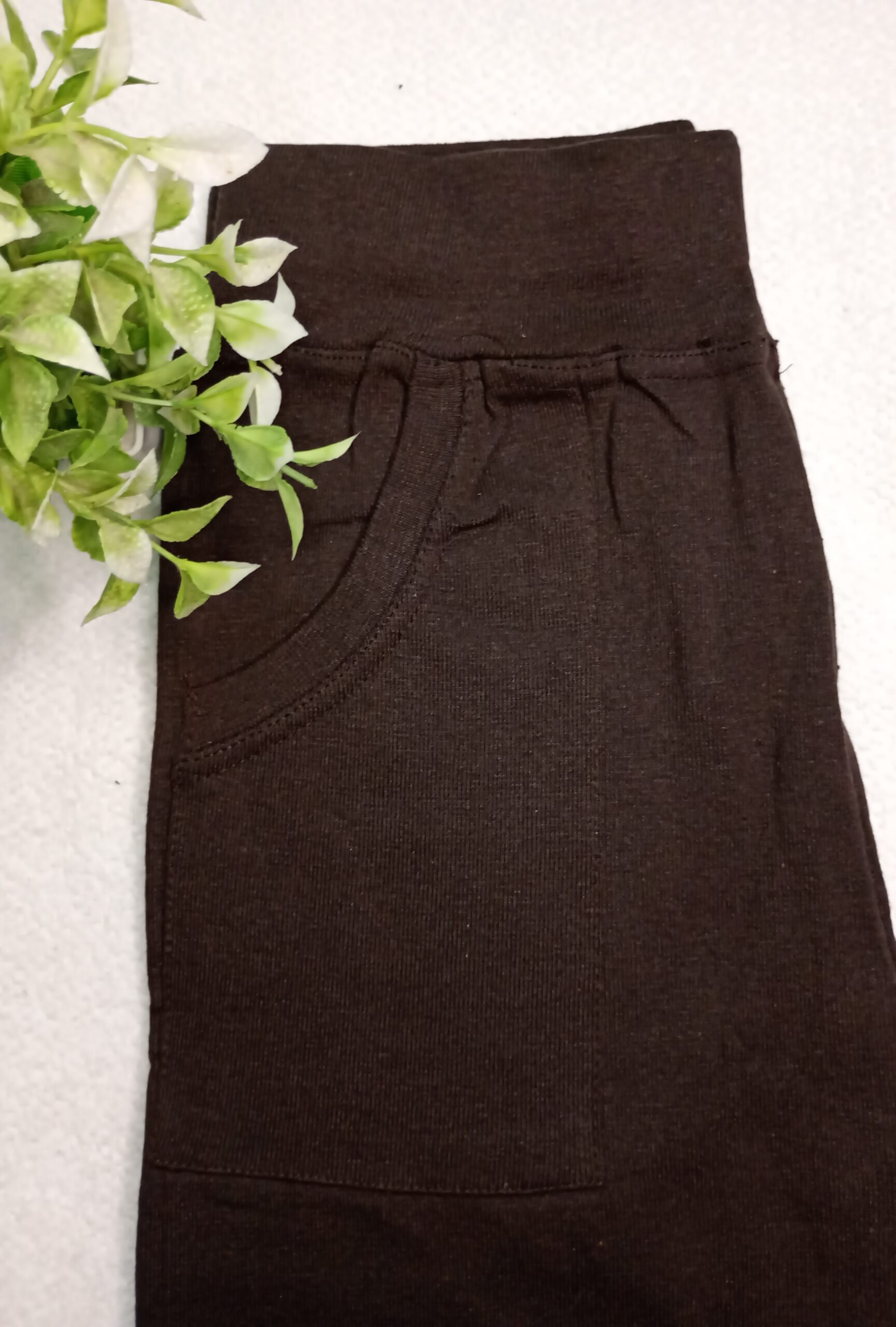 Jeggings OE Fabric Dark brown|Tharmee Fashion | 2514 - Image 2