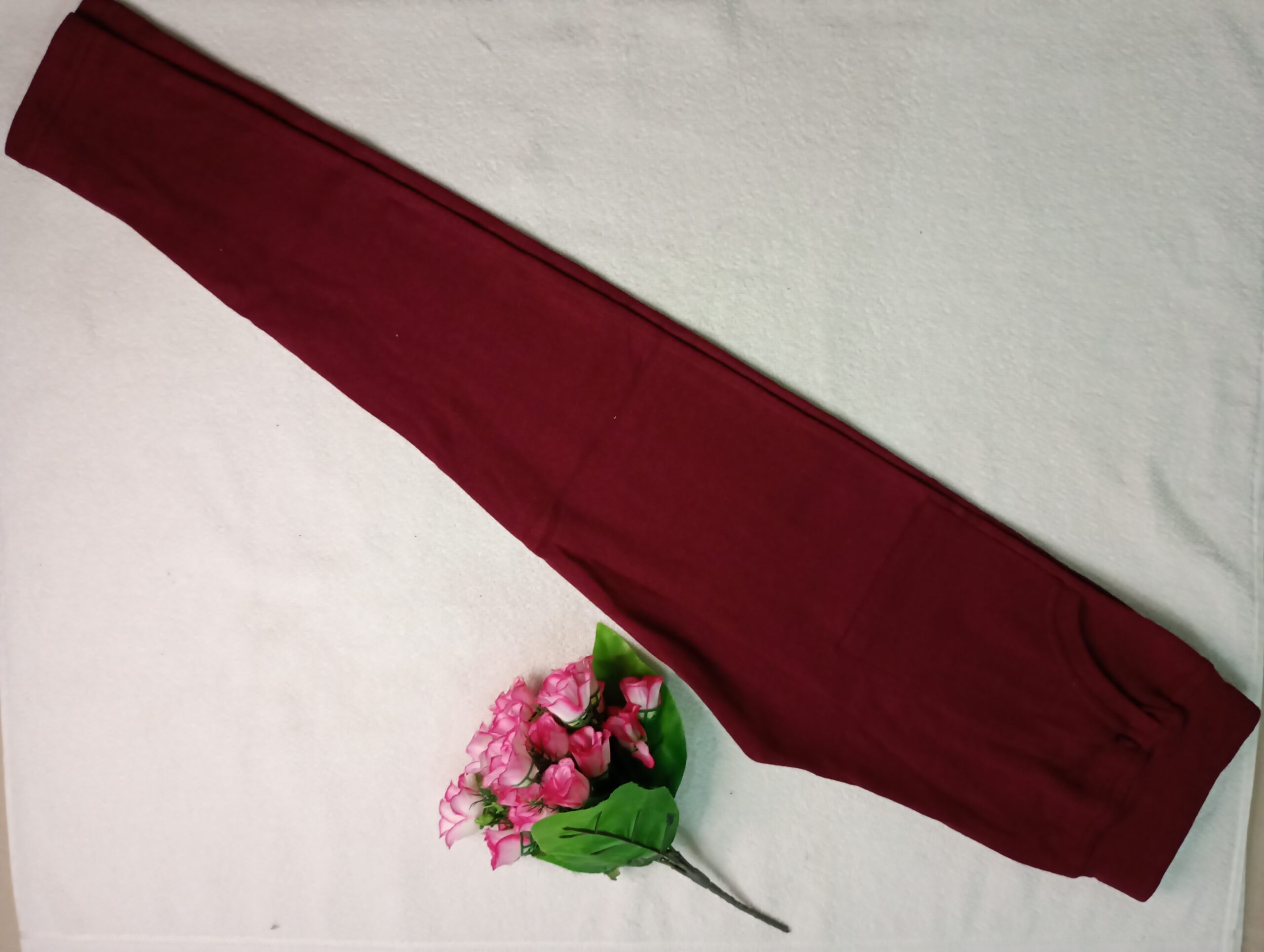 Jeggings OE Fabric Meroon | Tharmee Fashion | 2501 - Image 3