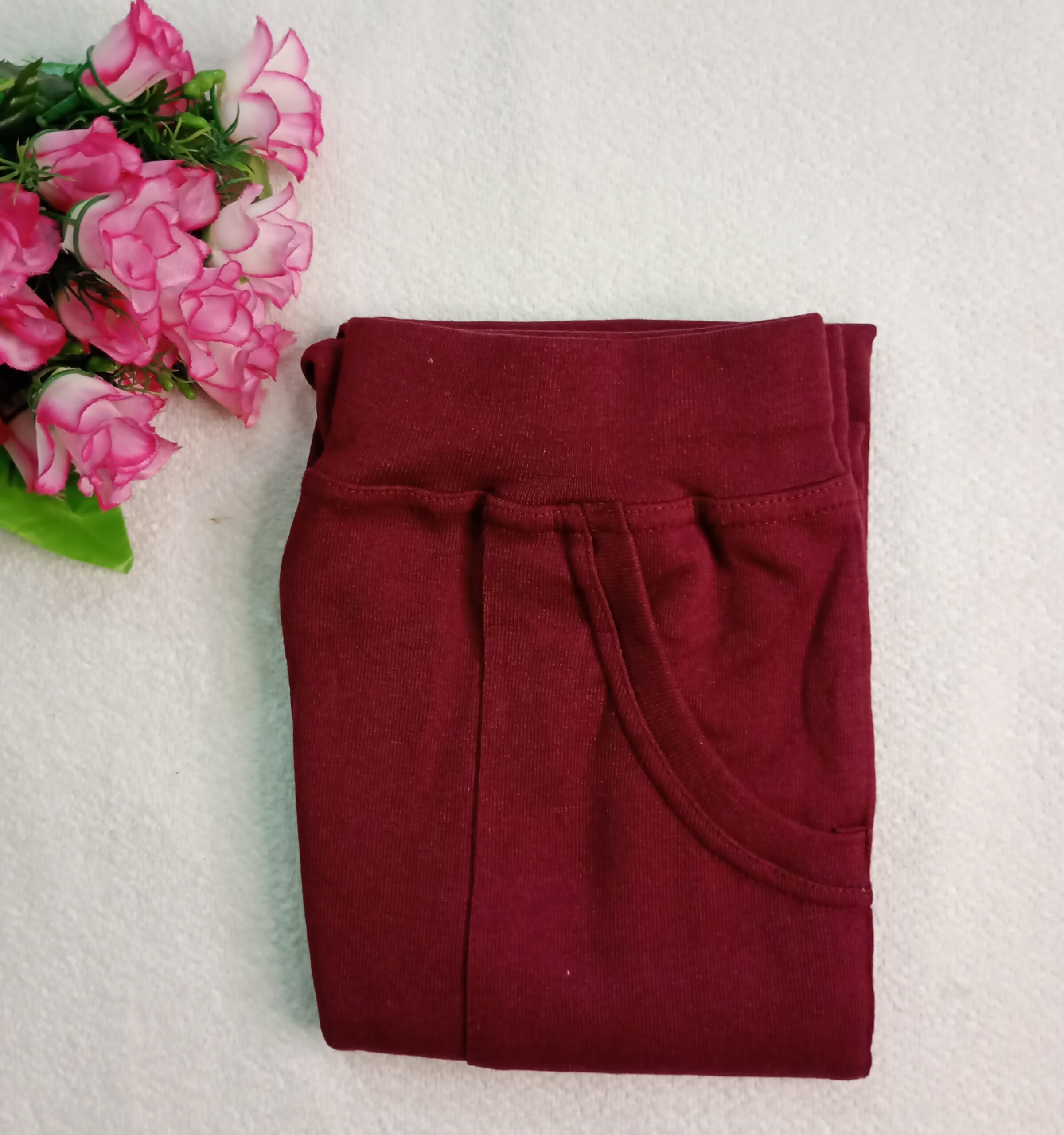 Jeggings OE Fabric Meroon | Tharmee Fashion | 2501