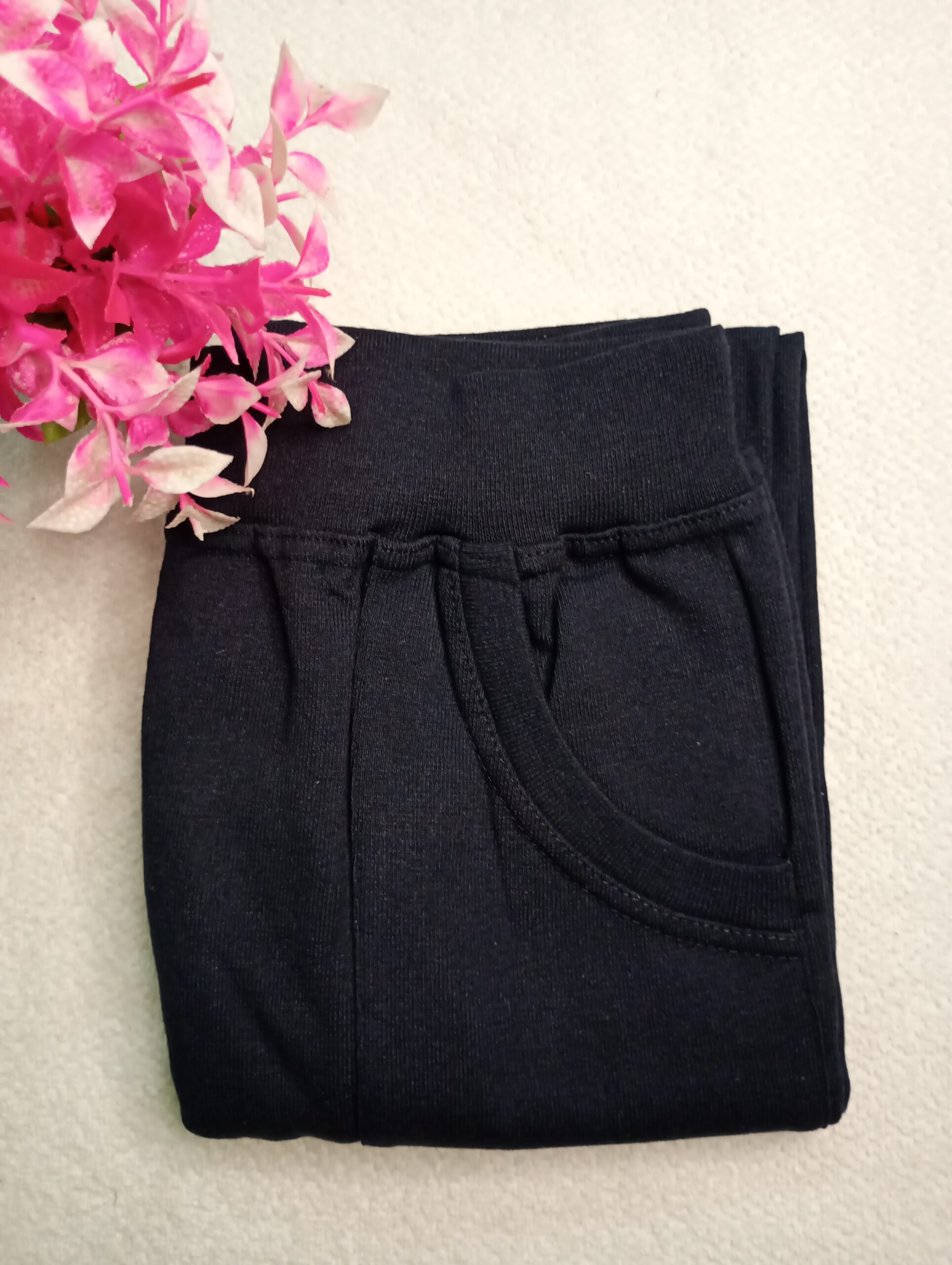Jeggings OE Fabric Navy blue|Tharmee Fashion | 2508
