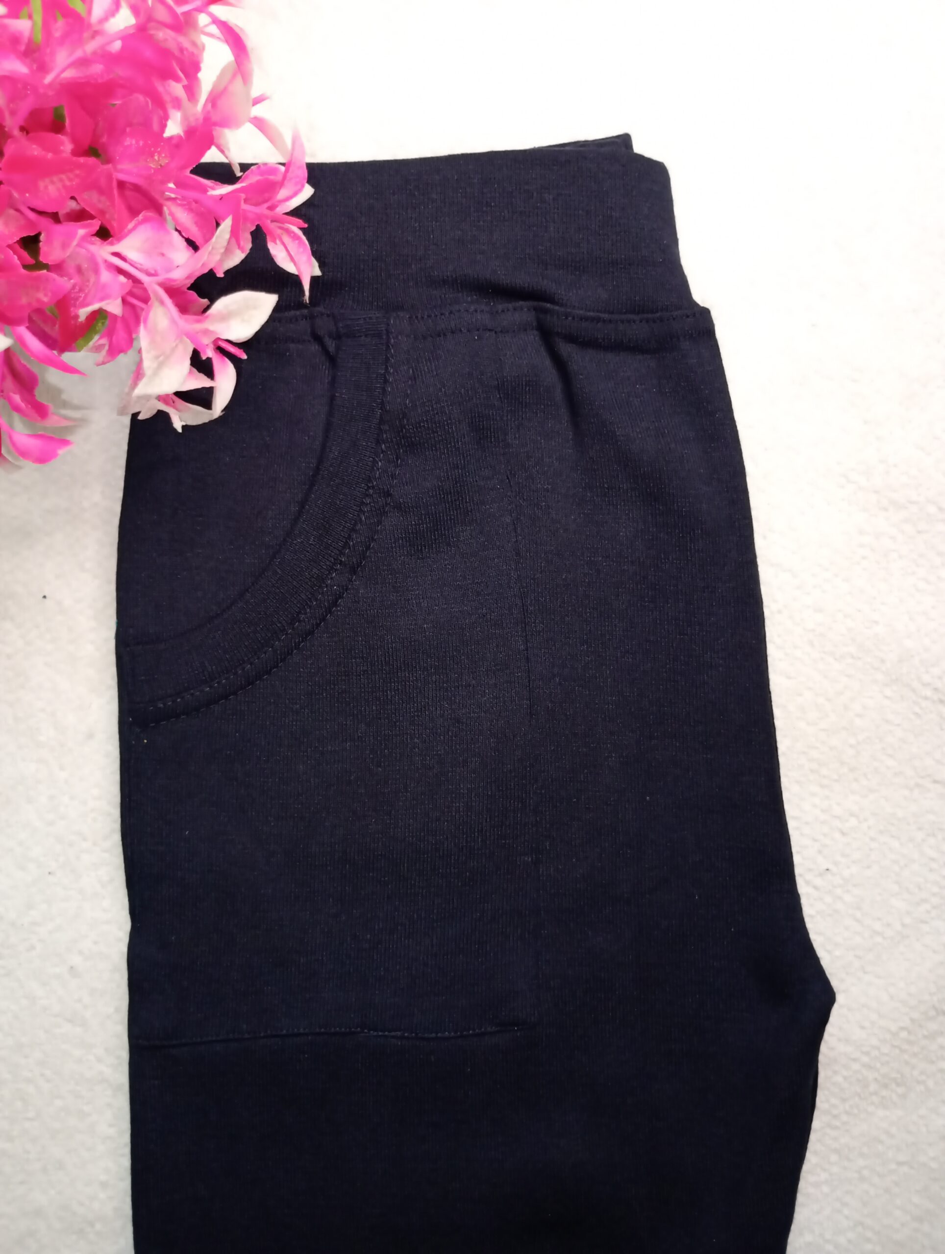Jeggings OE Fabric Navy blue|Tharmee Fashion | 2508 - Image 2