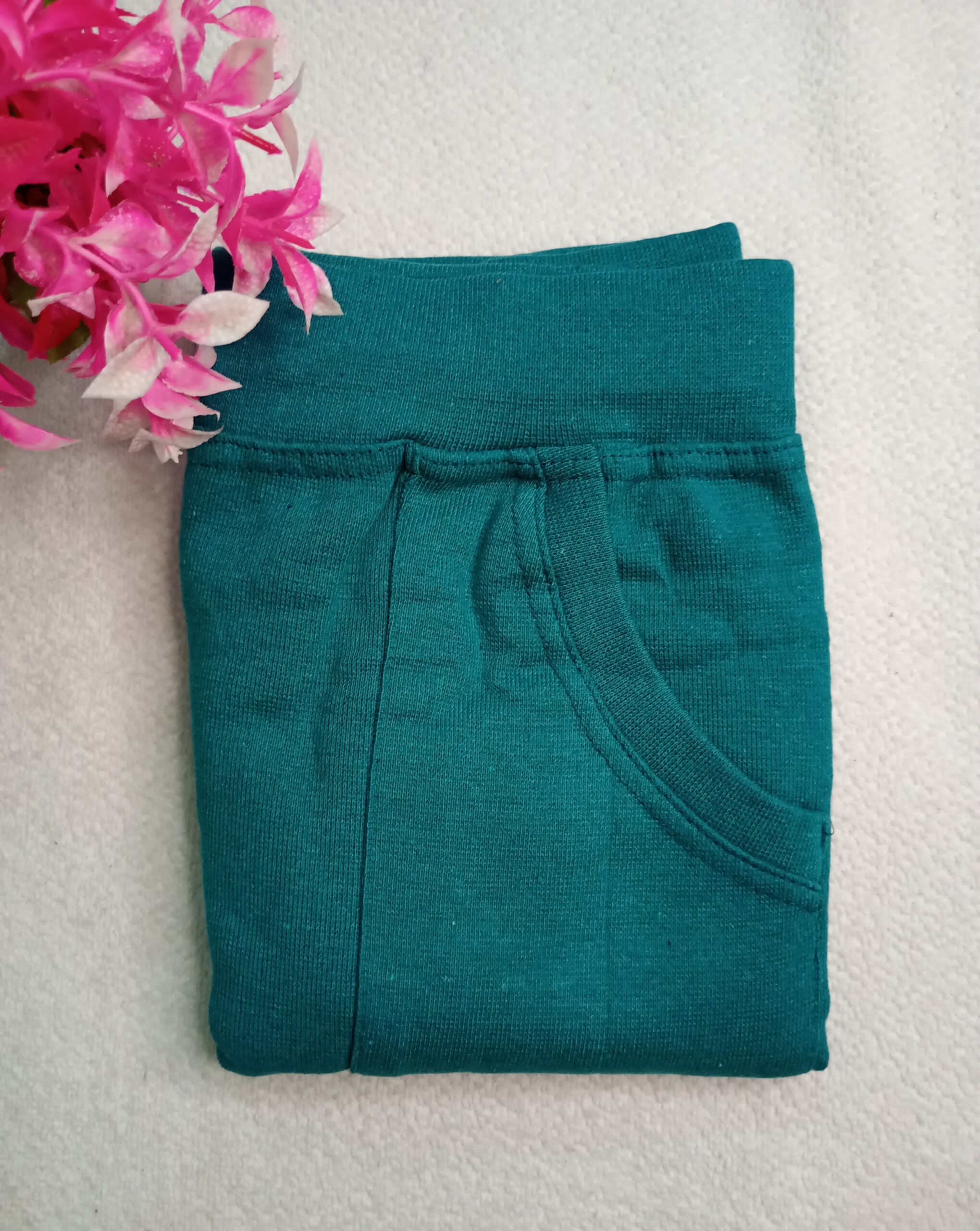 Jeggings OE Fabric Peacock Blue|Tharmee Fashion | 2505