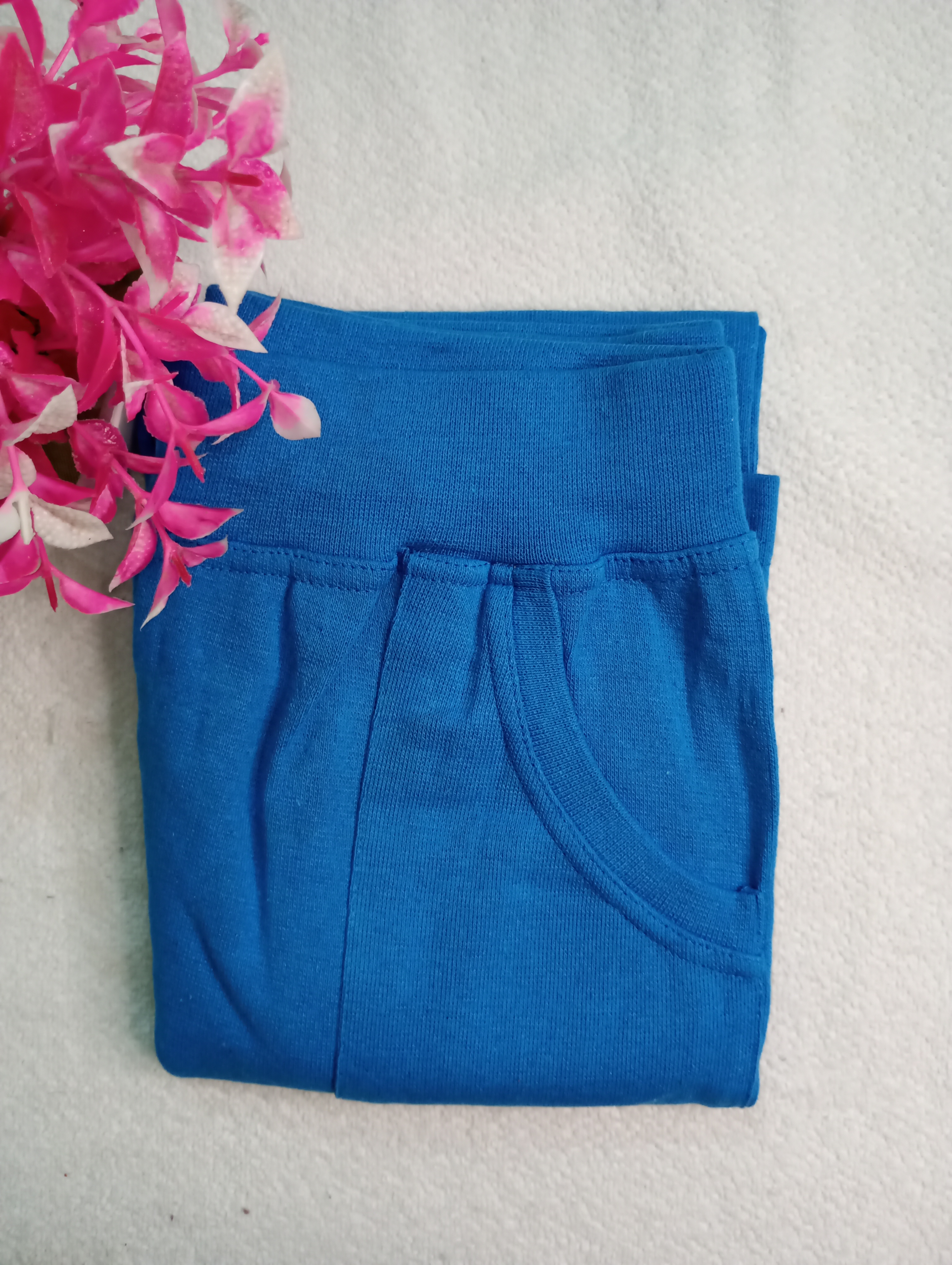 Jeggings OE Fabric Teal Blue|Tharmee Fashion | 2517