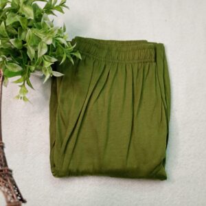 Patiala Pant Crocodile Green|Tharmee Fashion | 2606