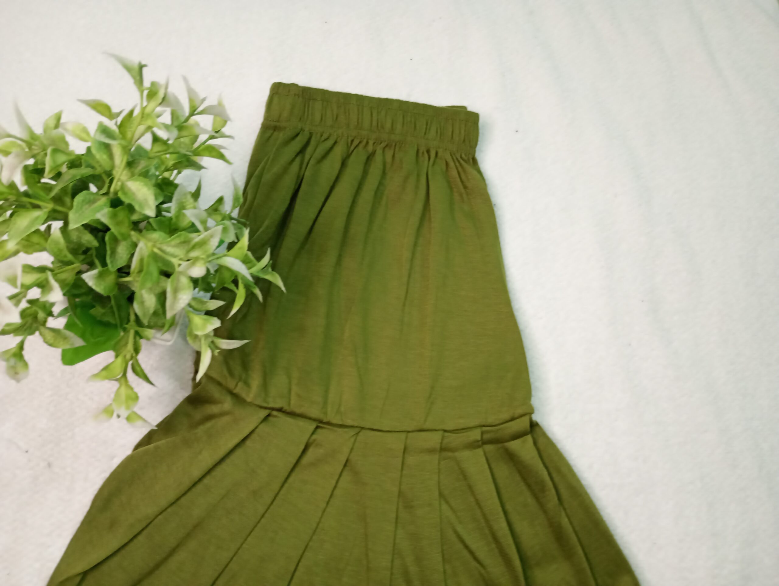 Patiala Pant Crocodile Green|Tharmee Fashion | 2606 - Image 2