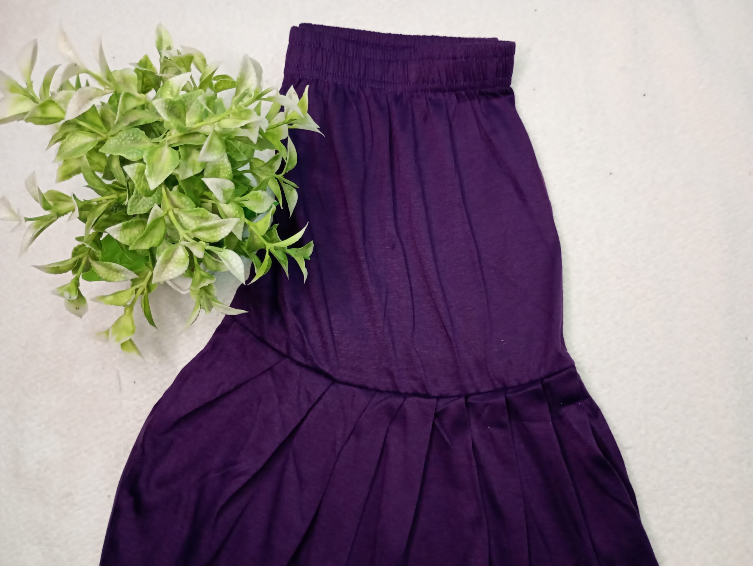 Patiala Pant Dark Purple|Tharmee Fashion | 2604 - Image 2