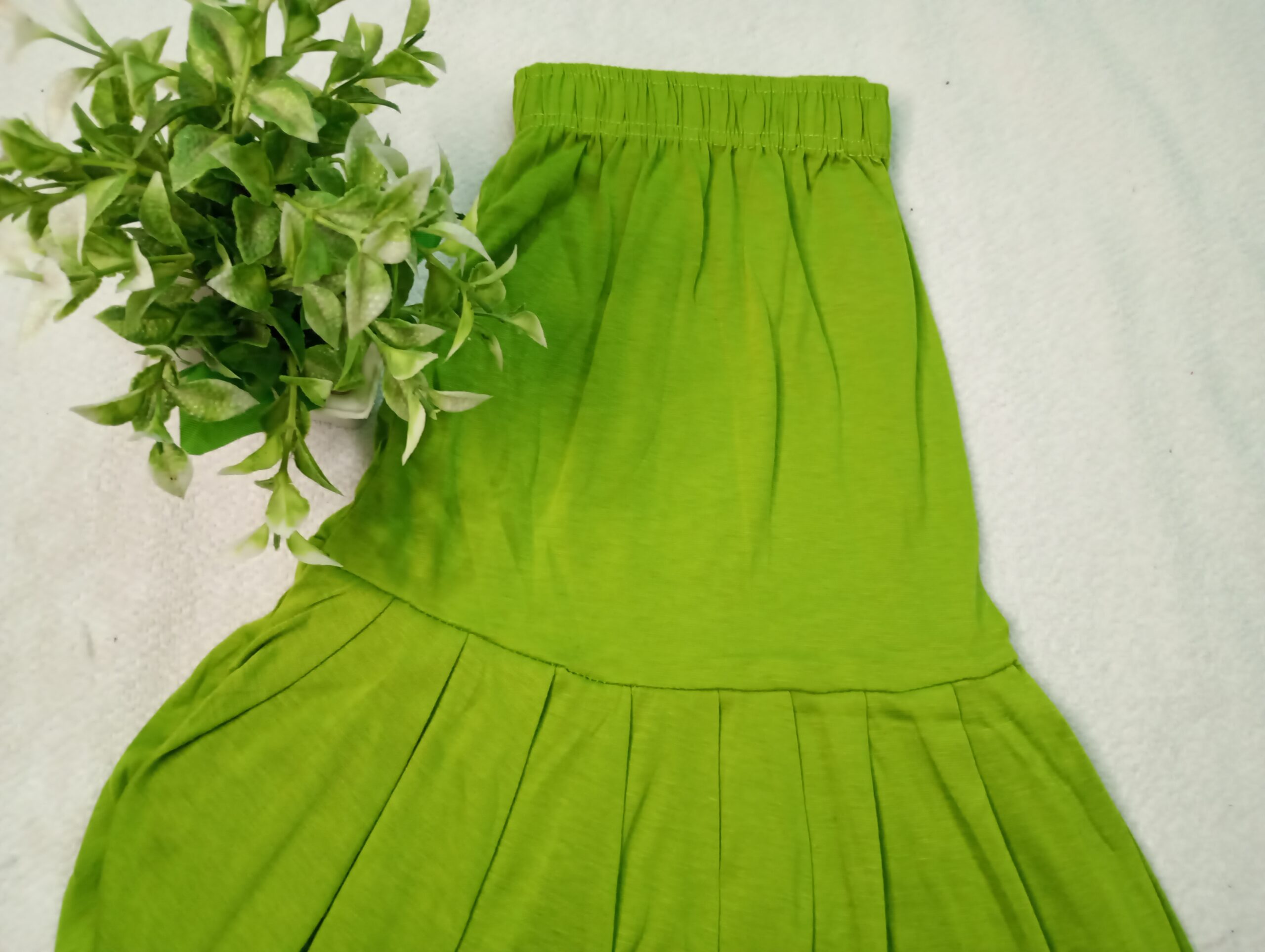 Patiala Pant Parrot Green|Tharmee Fashion | 2605 - Image 2