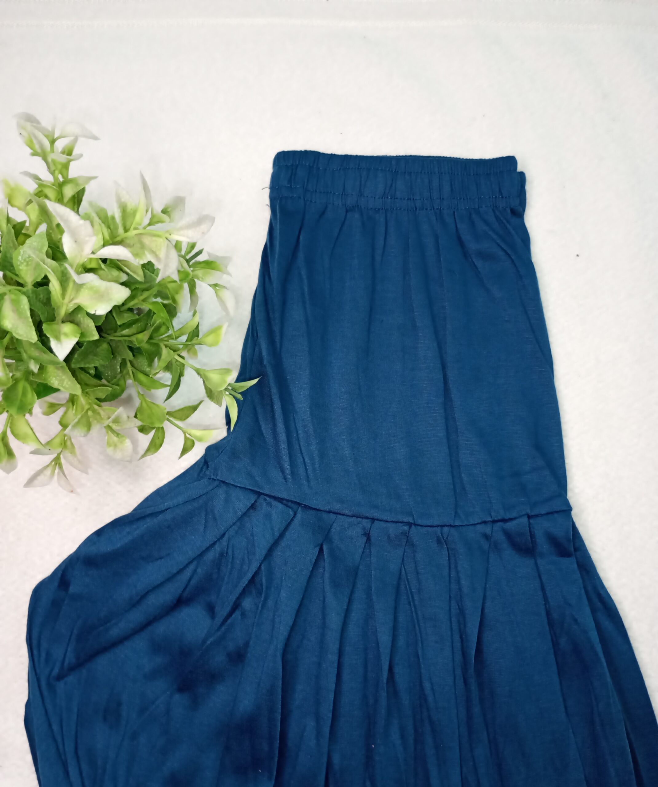 Patiala Pant peacock blue|Tharmee Fashion | 2602 - Image 2
