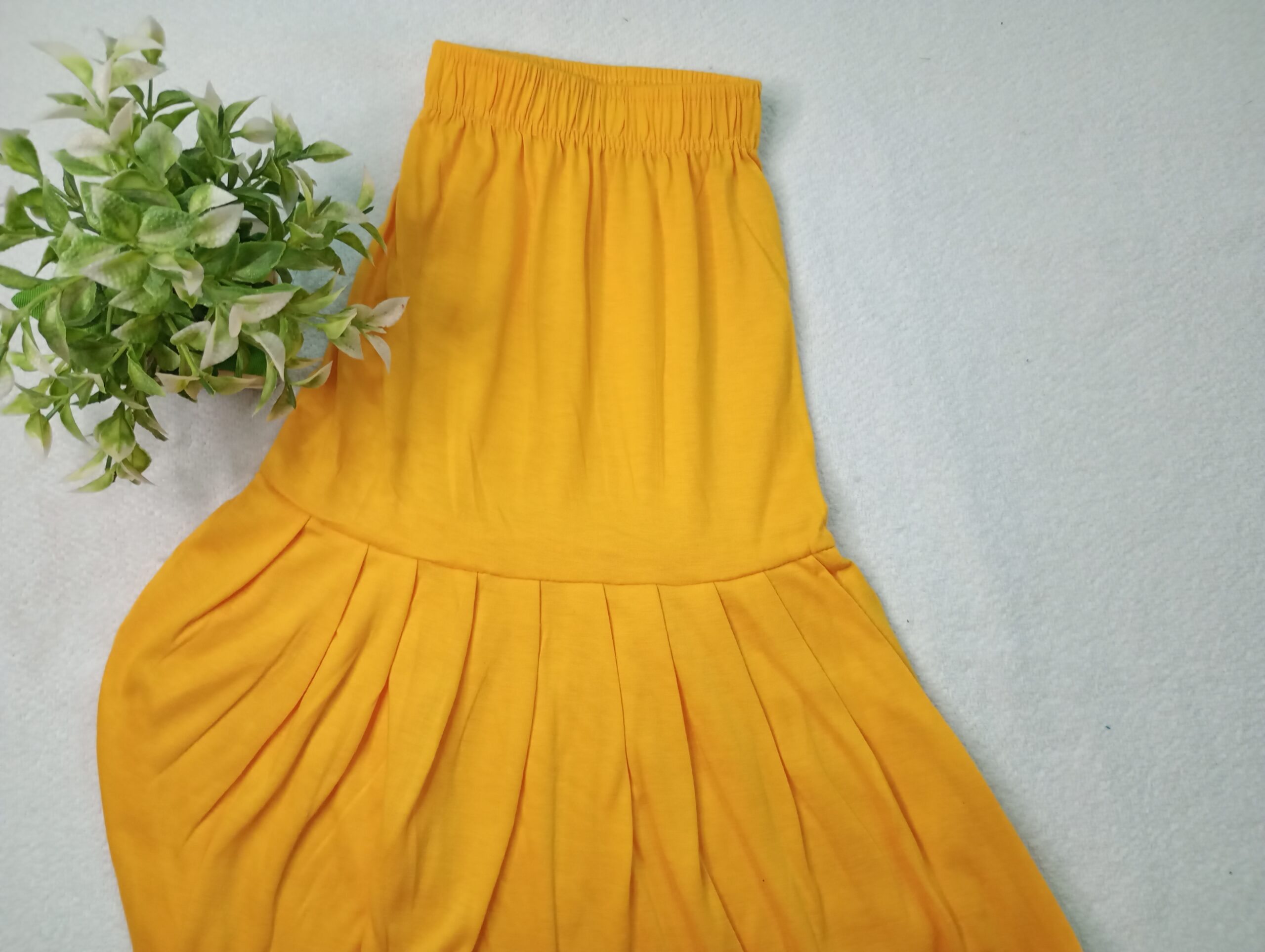 Patiala Pant Yellow | Tharmee Fashion | 2618 - Image 2