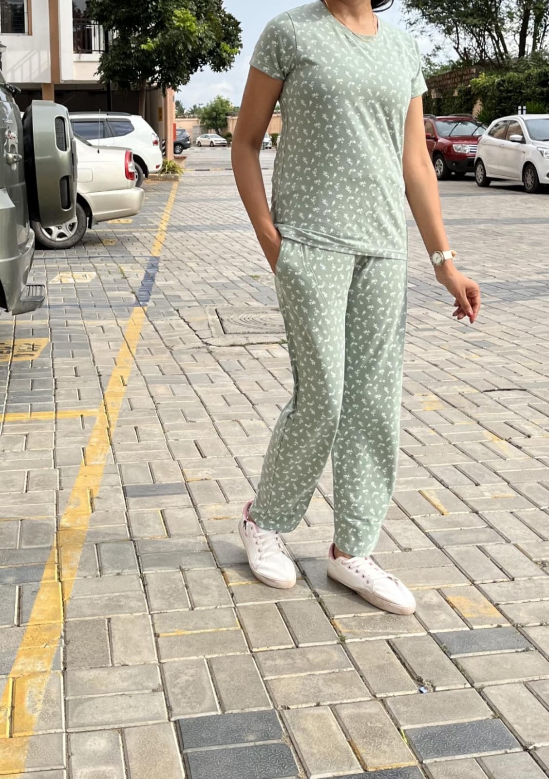 Co-Ord-Sets- Pastel GreenTharmee Fashion | 1167